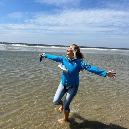 N 9strandnahes, Hunde-familienfreundliches Holiday home *