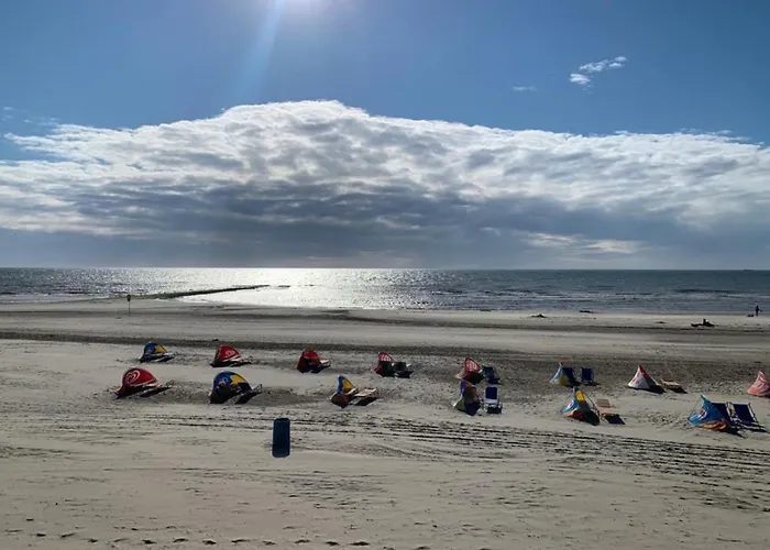 N 9strandnahes, Hunde-familienfreundliches Ferienhaus